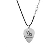 Kal - collier de mdiator de guitare en acier inoxydable 12 mdiators constellation pendentif collier ...