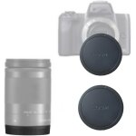 Kal - ef - m, capuchons d'objectif arrire et arrire, m100 et objectifs ef - m 22 mm f / 2 stm, ef - ...