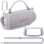 Kal - housse en silicone compatible jbl charge 6 enceinte bluetooth portable sans fil(bote seule, case ...