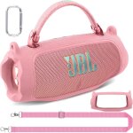 Kal - housse en silicone compatible jbl charge 6 enceinte bluetooth portable sans fil(bote seule, case ...