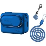 Kal - huyuawa etui de protection en silicone (bleu) compatible avec insta360 go3 u2013 housse de protection, ...