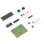 Kal - kits d'horloge numrique, kits d'horloge numrique kit d'horloges a souder electroniques a 4 chiffres ...