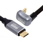 Kal - opposite c�ble d'extension usb 3. 1 type c m�le vers m�le en forme de u coud� vers m�le 10 gbit ...