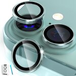 Kal - protection objectif camra pour iphone 16 - iphone 16 plus, ar + af verre tremp hd clair, 9h mtal ...