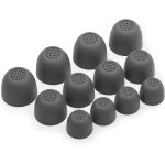 Kal - x ecouteurs en silicone embouts d'oreilles pour samsung galaxy buds fe casque ecouteurs en gris ...