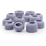 Kal - x ecouteurs en silicone embouts d'oreilles pour samsung galaxy buds pro 1 casque ecouteurs en violet ...