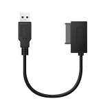 Kalanka - 1 cble usb 3. 0  7 + 6 13 broches slimline sata adaptateur pour ordinateur portable, cd, ...