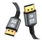 Kalanka - 16k cble displayport 2. 1 3m, [4k@240hz / 165hz / 144hz, 16k@60hz, 8k@120hz, 2k@240hz], cble ...