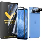 Kalanka - 2 pièces verre trempé pour google pixel 8a, et 2 protections d'objectif et 1 cadre d'installation, ... Kalanka - 2 pièces verre trempé pour google pixel 8a, et 2 protections d'objectif et 1 cadre d'installation, ...