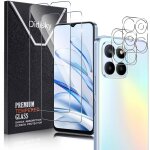 Kalanka - lot de 2 + 2 protecteurs d'�cran en verre tremp� pour honor 70 lite, lot de 2 protections d'�cran ...