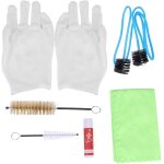 Kalanka - 6 en 1 kit de nettoyage de trompette, outils de nettoyage de cor trompette trombone Kalanka - 6 en 1 kit de nettoyage de trompette, outils de nettoyage de cor trompette trombone
