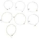 Kalanka - lot de 7 cordes de harpe lyre harpe de haute qualit pour instruments de musique durables et ...