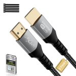 Kalanka - 8k cbles hdmi 2. 1 de 1 mtre(lot de 2 ) - certifi ultra hd 48 gbps - haute vitesse - 4k@120 ...