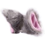 Kalanka - accessoires de casque, dcoration de casque en forme d'oreille de chat en forme d'oreille de ...