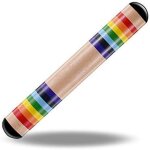 Kalanka - accessoire pour instrument de musique, instrument de musique color en bois, bton de pluie ...