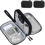 Kalanka - accessoires de voyage sac de rangement pour appareils lectroniques - double couche de voyage ...