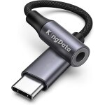Kalanka - adaptateur de casque auxiliaire usb c vers jack 3, 5 mm dac, audio stro hi - fi, type c, ...