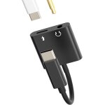 Kalanka - adaptateur usb c vers jack 3, 5 mm accessoires casque chargeur 2 - en - 1 dac type c audio ...