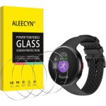 Kalanka - aleecyn [4 pices] verre tremp protecteur dcran compatible avec polar pacer pro, sans bulles, ...