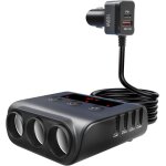 Kalanka - allume cigare usb chargeur de voiture 180w typ c pd qc 3. 0, pd 30w 3 prises adaptateur 12v ... Kalanka - allume cigare usb chargeur de voiture 180w typ c pd qc 3. 0, pd 30w 3 prises adaptateur 12v ...