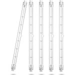 Kalanka - ampoules halogènes r7s 189mm 1000w linéaires 16000 lumen blanc chaud 2800k ampoule de type ... Kalanka - ampoules halogènes r7s 189mm 1000w linéaires 16000 lumen blanc chaud 2800k ampoule de type ...