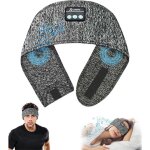 Kalanka - bandeau ecouteurs pour dormir, casque anti bruit sommeil masque de nuit r�glable, sommeil bluetooth ...