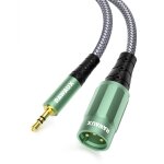 Kalanka - cble 3, 5mm vers xlr 1m, cble microphone asymtrique adaptateur de cable stro xlr mle ...