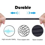 Kalanka - câble audio pour casque compatible avec akg n700nc, n700nc m2, n60nc, y45bt, y50, y40, y55, ... Kalanka - câble audio pour casque compatible avec akg n700nc, n700nc m2, n60nc, y45bt, y50, y40, y55, ...
