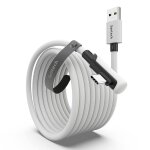 Kalanka - câble link 5 mètres compatible avec oculus / meta quest 3 / 3s / quest2 / pro / pico 4 / ultra ... Kalanka - câble link 5 mètres compatible avec oculus / meta quest 3 / 3s / quest2 / pro / pico 4 / ultra ...