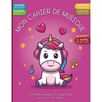 Kalanka - cahier de musique avec porte et carreaux: 50 partitions + 50 pages seyes - 10 portes / page ...