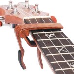 Kalanka - capodastre ukulele, capo en alliage de zinc pour soprano / concert / tenor 4 cordes ukuleles, ...