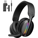 Kalanka - casque gaming sans fil pour ps5, ps4, pc, mac, casque gamer bluetooth 5. 4 & 2. 4ghz usb / ... Kalanka - casque gaming sans fil pour ps5, ps4, pc, mac, casque gamer bluetooth 5. 4 & 2. 4ghz usb / ...