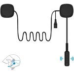 Kalanka - casque de moto bluetooth 5. 0 casque, sans fil casque stro avec micro mains libres, rduction ...