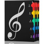 Kalanka - classeur pour partitions a partitions, cahier de musique a4, classeur de prsentation a4, porte ...