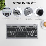 Kalanka - clavier bluetooth pour macos, ipados et ios, eclairage 7 couleurs, bluetooth 3 canaux, pour ... Kalanka - clavier bluetooth pour macos, ipados et ios, eclairage 7 couleurs, bluetooth 3 canaux, pour ...