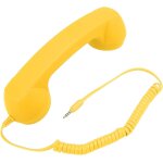 Kalanka - combiné téléphonique vintage, microphone récepteur de téléphone portable rétro pour tous les ... Kalanka - combiné téléphonique vintage, microphone récepteur de téléphone portable rétro pour tous les ...