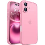 Kalanka - coque pour iphone 16 (6, 1 pouces), [protection complte de l'appareil photo] housse fond mat ...