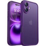 Kalanka - coque pour iphone 16 (6, 1 pouces), [protection complte de l'appareil photo] housse fond mat ...