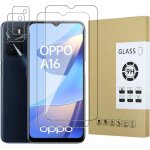 Kalanka - dision [2 pices] protecteur d'cran compatible avec oppo a16 / a16s / a54s + [2 pices] protecteur ...