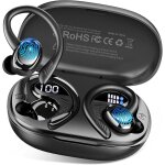 Kalanka - ecouteurs bluetooth sans fil sport, 2025 ecouteur bluetooth 5. 4 avec 4 enc mic, 60 + hrs ecouteurs ...