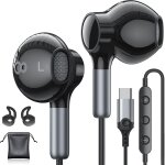 Kalanka - ecouteurs usb c, pour iphone 15, 16 plus, pro max, avec câble de type c, microphone et contrôle ... Kalanka - ecouteurs usb c, pour iphone 15, 16 plus, pro max, avec câble de type c, microphone et contrôle ...