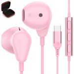 Kalanka - ecouteurs usb c pour iphone 15 samsung a54 a34 5g, type c ecouteurs intra - auriculaires avec ...