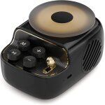 Kalanka - enceinte bluetooth avec veilleuse cadeau femme 3 en 1 mini enceinte bluetooth au look vintage ...