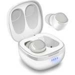 Kalanka - ep800 - ecouteurs bluetooth sans fil true wireless intra auriculaire blanc - discret avec micro ...