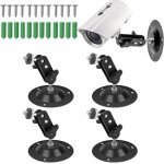 Kalanka - fixation murale cam�ra de s�curit� 4 pcs cam�ra montage supports muraux cam�ra support de fixation ...