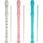 Kalanka - fl�te a bec soprano a fl�te a bec 8 trous en abs de style allemand fl�te triple en do avec ...
