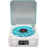 Kalanka - haut - parleur bluetooth rtro avec tourne - disque, 4 modes, haut - parleur stro portable ...