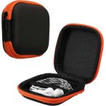 Kalanka - housse compatible avec casque audio - sacoche de protection rigide avec fermeture eclair pour ...