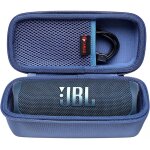 Kalanka - housse enceinte jbl pour jbl flip 7 6 5 enceinte bluetooth jbl pochette de voyage etui (bleu) ...