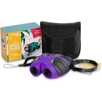 Kalanka - jumelles compactes et compactes pour enfants, cadeau d'observation des oiseaux pour les filles ...